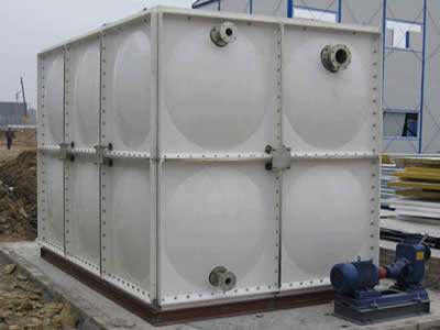 莱山玻璃钢保温水箱